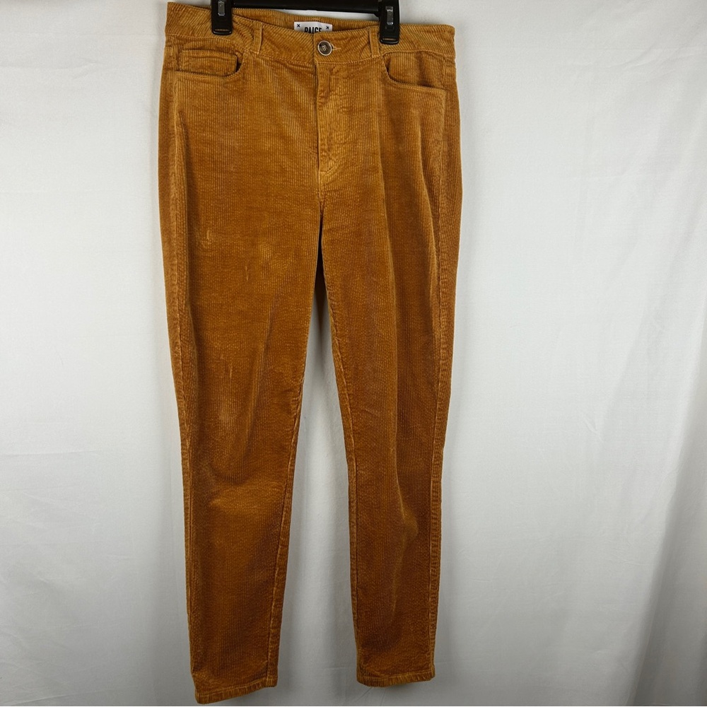 Paige Hoxton ankle corduroy pants in brown size 30
